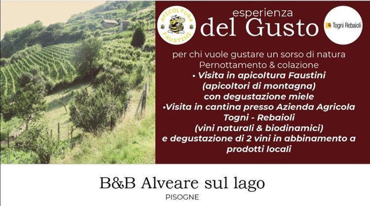 Agriturismo Alveare Sul Lago Пизонье Экстерьер фото